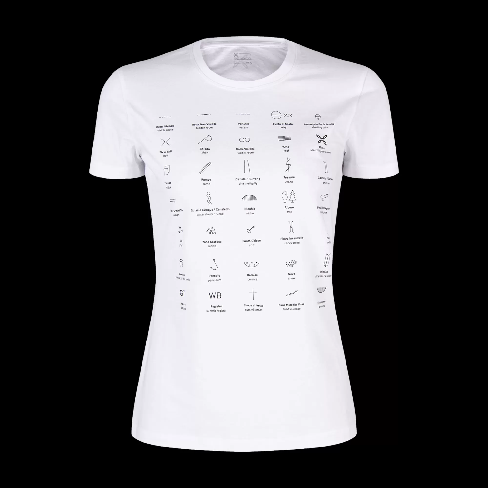 Sale TOPOGRAPHIC T-SHIRT WOMAN Women T-Shirt & Shirts